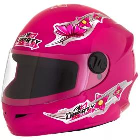 Capacete Pro Tork Infantil Liberty 4 Kids For Girls Rosa